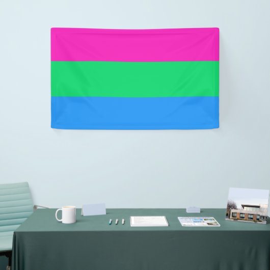 Polysexual Flag Banner (Messeveranstaltung)