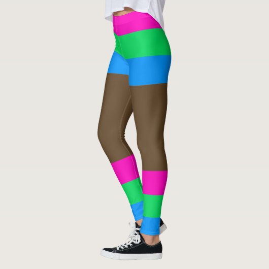 Polysexual Pride Imitate Shorts & Legs Leggings (Links)