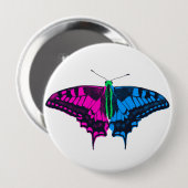 Polysexual Stolperflagge Frack Butterfly Button (Vorne & Hinten)