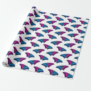 Polysexual Stolperflagge Frack Butterfly Geschenkpapier