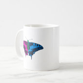 Polysexual Stolperflagge Frack Butterfly Kaffeetasse (Vorderseite Links)