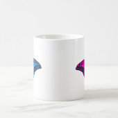 Polysexual Stolperflagge Frack Butterfly Kaffeetasse (Mittel)