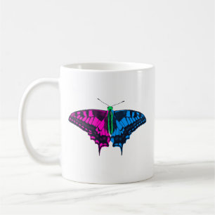 Polysexual Stolperflagge Frack Butterfly Kaffeetasse