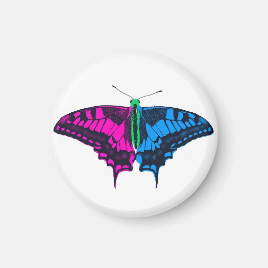 Polysexual Stolperflagge Frack Butterfly Magnet (Vorne)