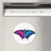 Polysexual Stolperflagge Frack Butterfly Magnet (In Situ (Geschirrspüler))