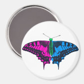 Polysexual Stolperflagge Frack Butterfly Magnet (Vorderseite/Rückseite)