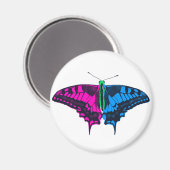 Polysexual Stolperflagge Frack Butterfly Magnet (Vorderseite/Rückseite)