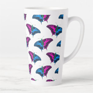 Polysexual Stolperflagge Frack Butterfly Milchtasse