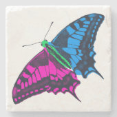 Polysexual Stolperflagge Frack Butterfly Steinuntersetzer (Vorderseite)