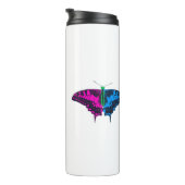 Polysexual Stolperflagge Frack Butterfly Thermosbecher (Nach rechts gedreht)