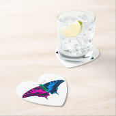 Polysexual Stolperflagge Frack Butterfly Untersetzer (Vor Ort)