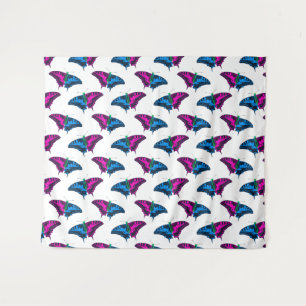 Polysexual Stolperflagge Frack Butterfly Wandteppich
