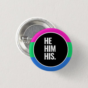 Polysexualer Stolz Button