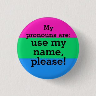 Polysexualität Flag mit meinem Namen verwenden, b Button