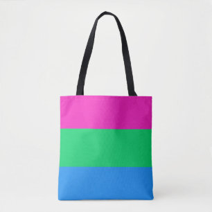 Polysexuelle 3-Streifen-Flagge Tasche
