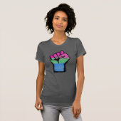 Polysexuelle Faust T-Shirt (Vorne ganz)