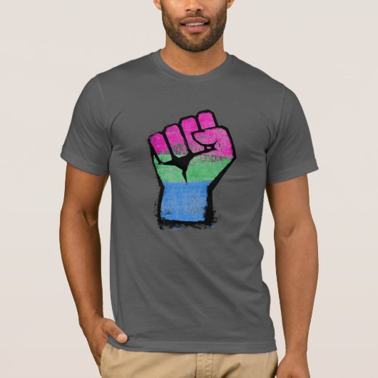 Polysexuelle Faust T-Shirt (Vorderseite)