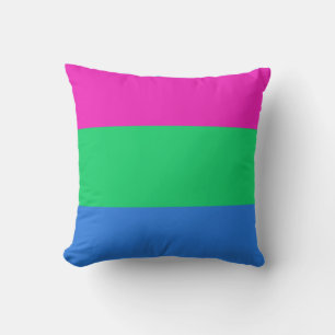 Polysexuelle Pride-Flagge Kissen