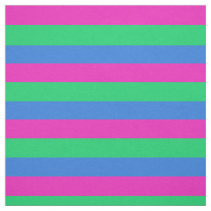 Polysexuelle Pride-Flagge Stoff