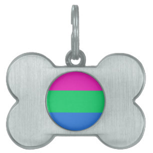 Polysexuelle Pride-Flagge Tiermarke