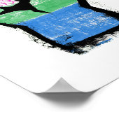 Polysexuelle Protestfalte Poster (Ecke)