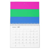 Polysexuelle Stolperflagge Kalender (Jan 2027)
