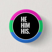 Polysexueller Stolz Button (Vorderseite)
