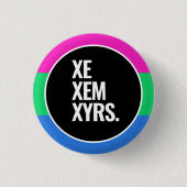 Polysexueller Stolz Button (Vorderseite)