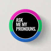 Polysexueller Stolz Button (Vorderseite)