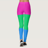 Polysexueller Stolz Leggings (Rückseite)