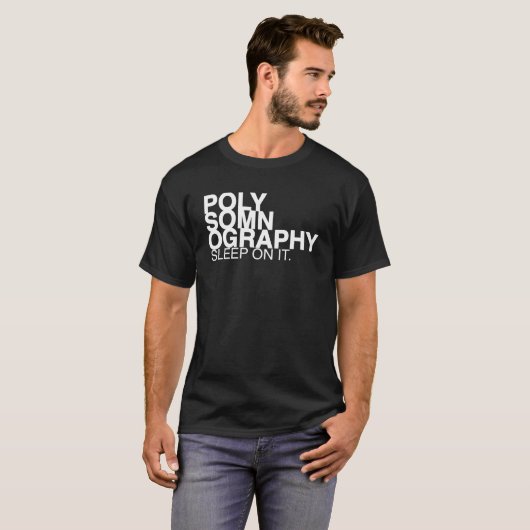 POLYSOMNOGRAPHY durch Slipperywindow T-Shirt (Vorne ganz)