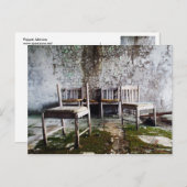 Polyssia-Stühle Postkarte (Vorne/Hinten)