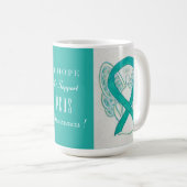 Polyzystisches Ovarialsyndrom (PCOS) Angel-Tasse Kaffeetasse (VorderseiteRechts)