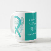 Polyzystisches Ovarialsyndrom (PCOS) Angel-Tasse Kaffeetasse (Vorderseite Links)