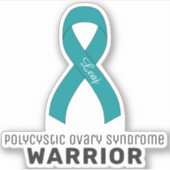 Polyzystisches Ovarialsyndrom Vinyl Sticker (Vorderseite)