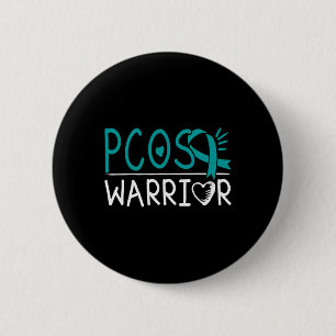 Polyzystisches Ovarsyndrom-Bewusstsein Pcos Überle Button