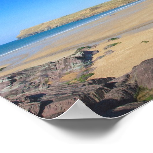 Polzeath Poster (Ecke)
