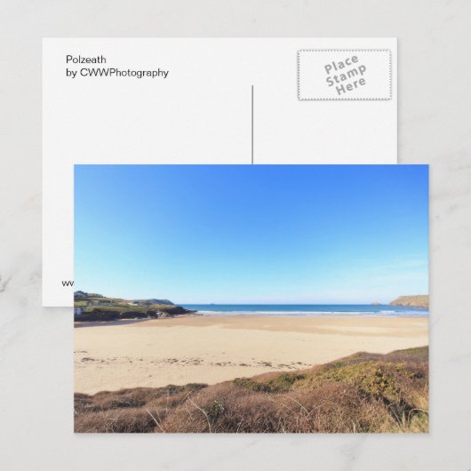 Polzeath Postkarte (Vorne/Hinten)