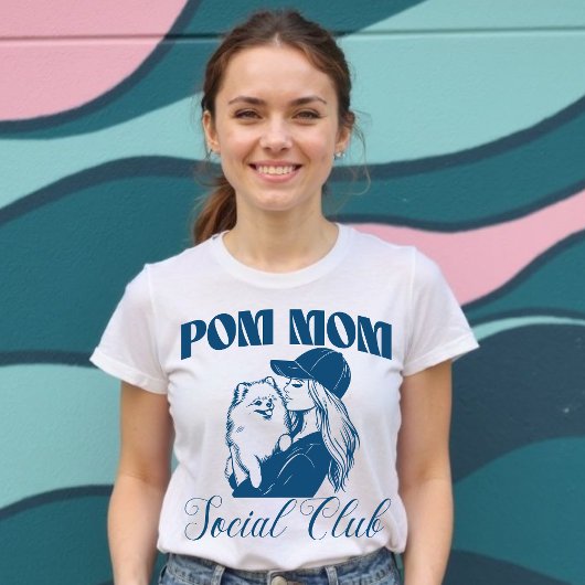 Pom Dog Mama Social Club Frauen T-Shirt