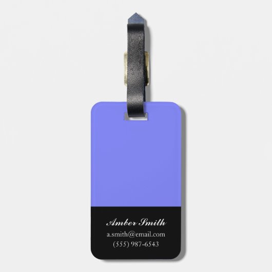 Pom Gepäckanhänger (Rückseite vertikal)