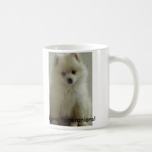 pom, i-Liebe Spitze! Kaffeetasse