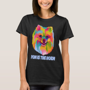Pom ist die Norm Spitz Spaß Pom Pom Animal P T-Shirt