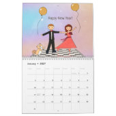 Pom-Kalender 2025 Kalender (Jan 2027)