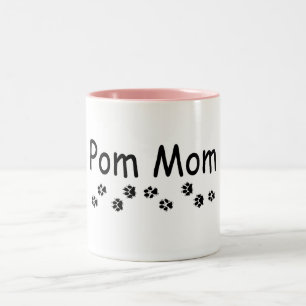 Pom Mama-Kaffee-Tasse Zweifarbige Tasse