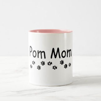 Pom Mama-Kaffee-Tasse Zweifarbige Tasse