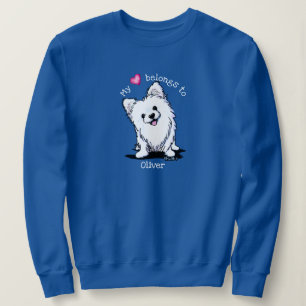 Pom Mama Ladys Performance Micro Fiber Singlet Sweatshirt