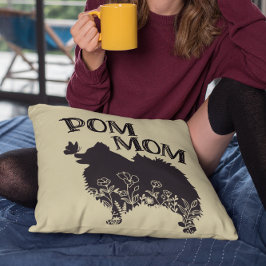 Pom Mama Spitz Dog-Lover Kissen