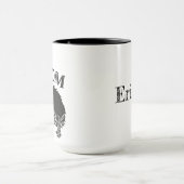 Pom Mama Spitz Dog-Lover Tasse (Zentrum)