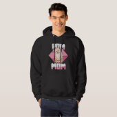 Pom Mama Spitz Pygmy Spitz Mutter S Day Hoodie (Vorne ganz)
