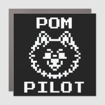 Pom Pilot (Negativ/Schwarz & Weiß) - Automarke